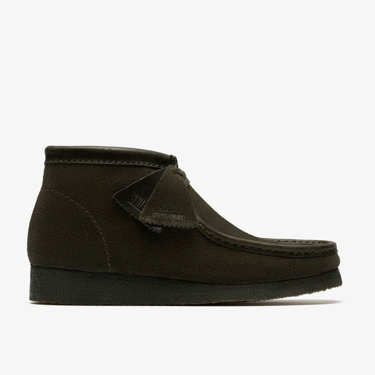 Wallabee Boot Loden Green Suede Clarks Men