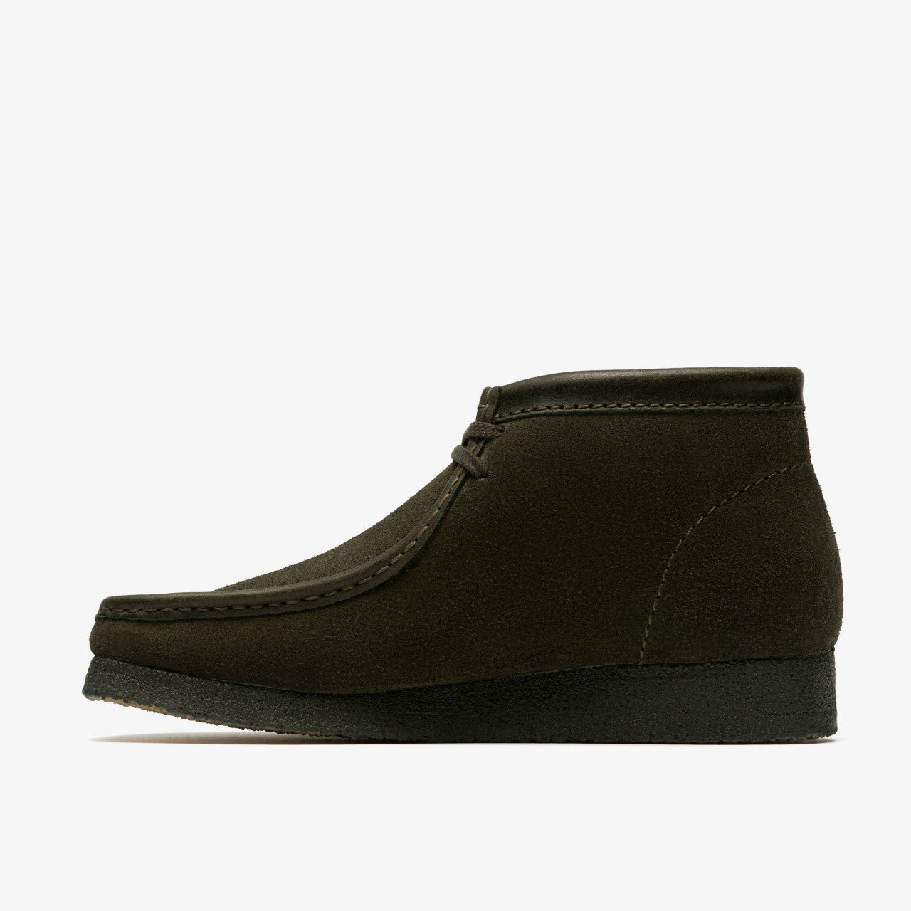 Wallabee Boot Loden Green Suede Clarks Men