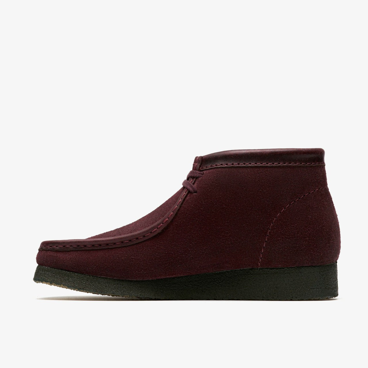 Wallabee Boot Purple Grape Suede Clarks Men