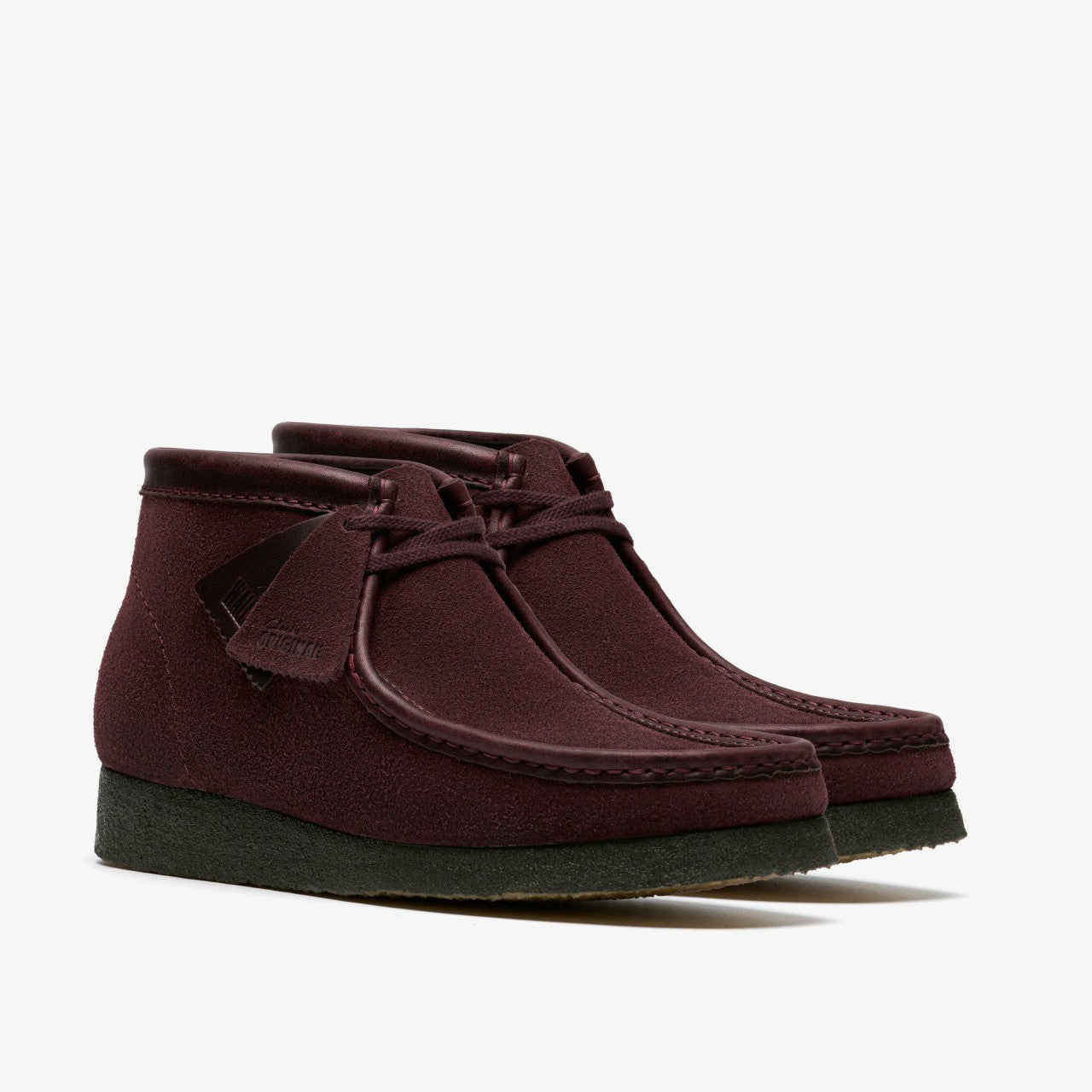 Wallabee Boot Purple Grape Suede Clarks Men