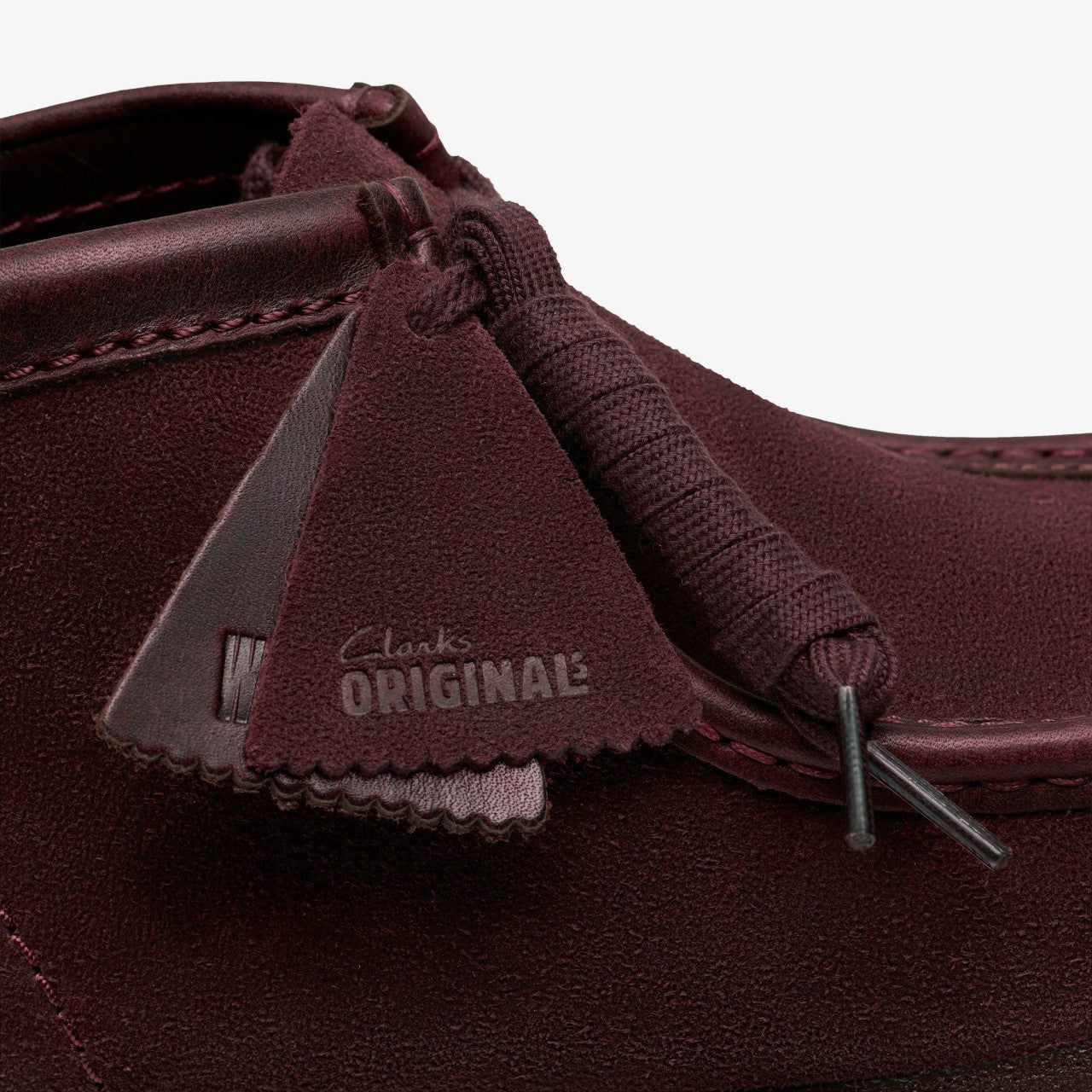 Wallabee Boot Purple Grape Suede Clarks Men