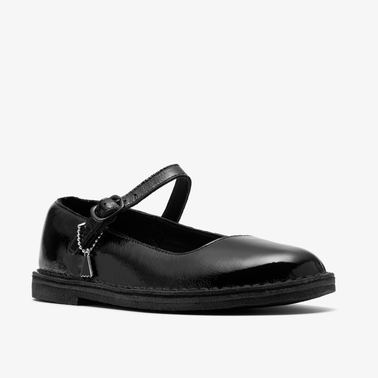 Desert Jane Black Patent Clarks Women