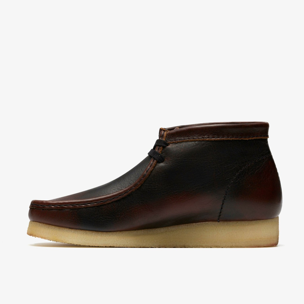 Wallabee Boot Dark Tan Combination Clarks Men