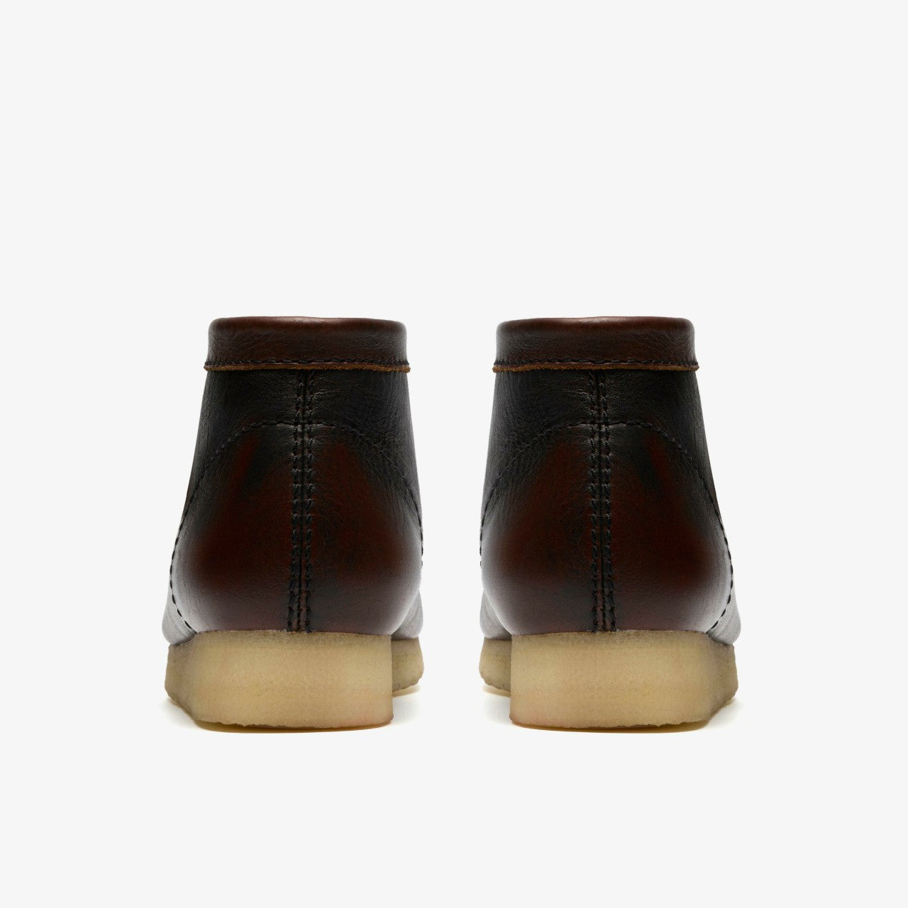 Wallabee Boot Dark Tan Combination Clarks Men