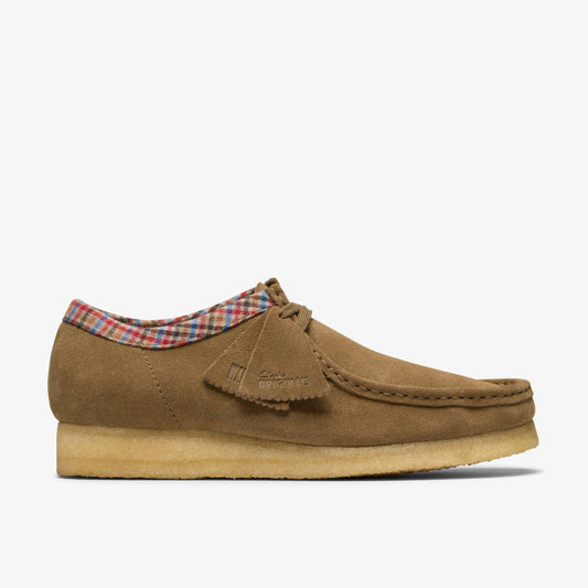 Wallabee Dark Taupe Combination Clarks Men