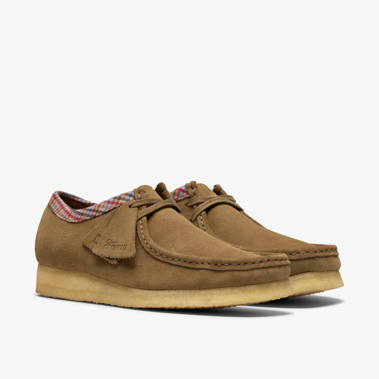 Wallabee Dark Taupe Combination Clarks Men