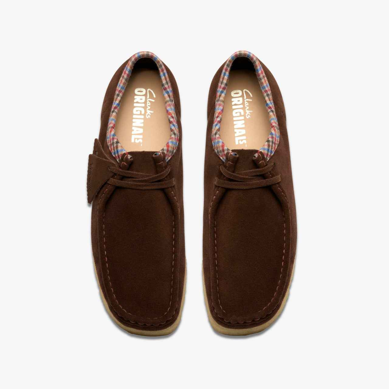 Wallabee Chocolate Combination Clarks Men