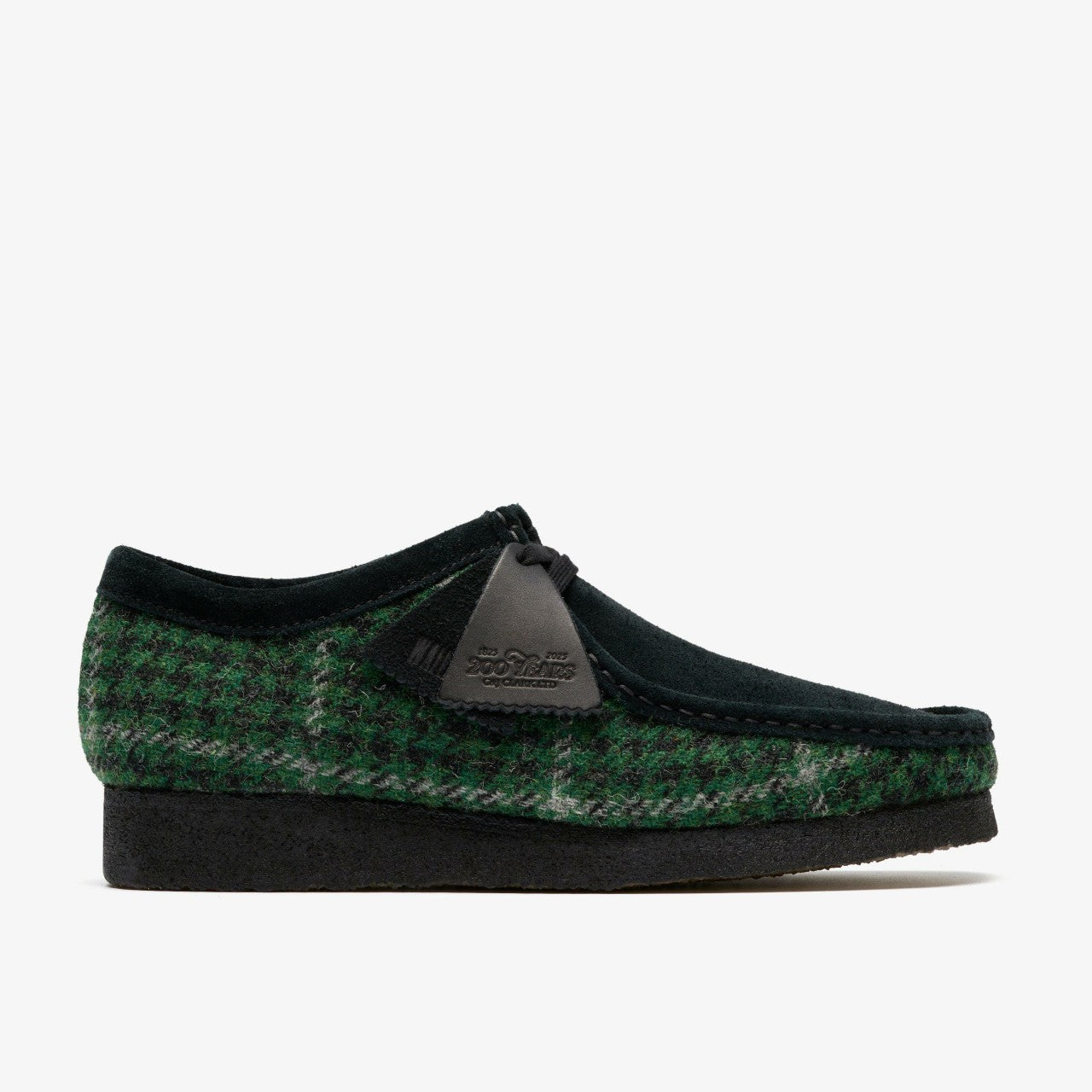 Wallabee Green Tweed Combination Clarks Men