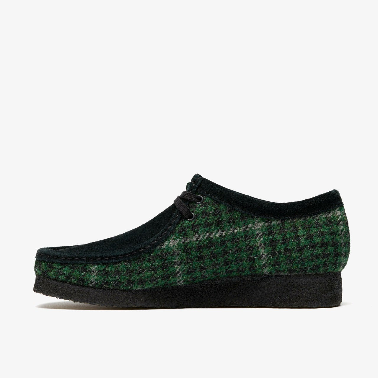 Wallabee Green Tweed Combination Clarks Men
