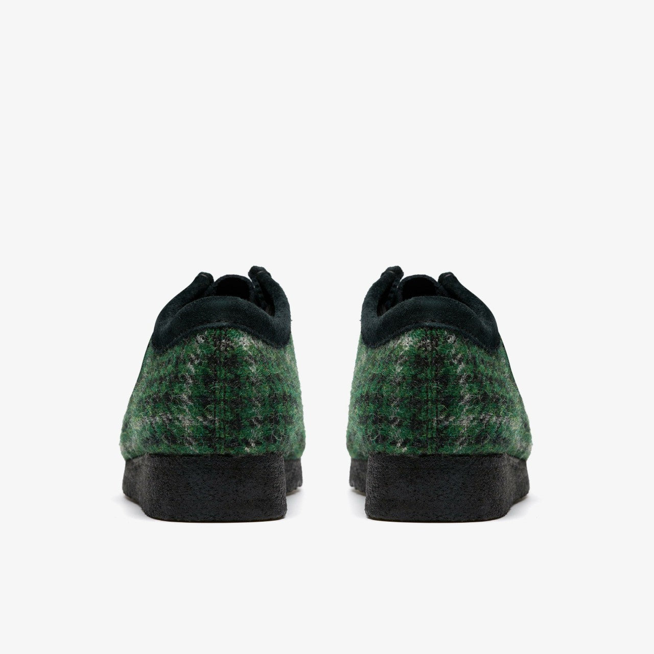 Wallabee Green Tweed Combination Clarks Men