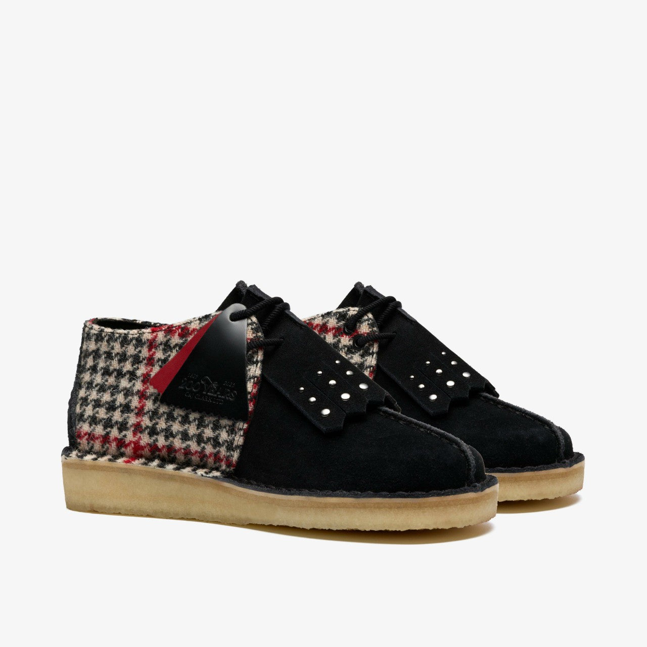 Desert Trek Black Tweed Combination Clarks Women