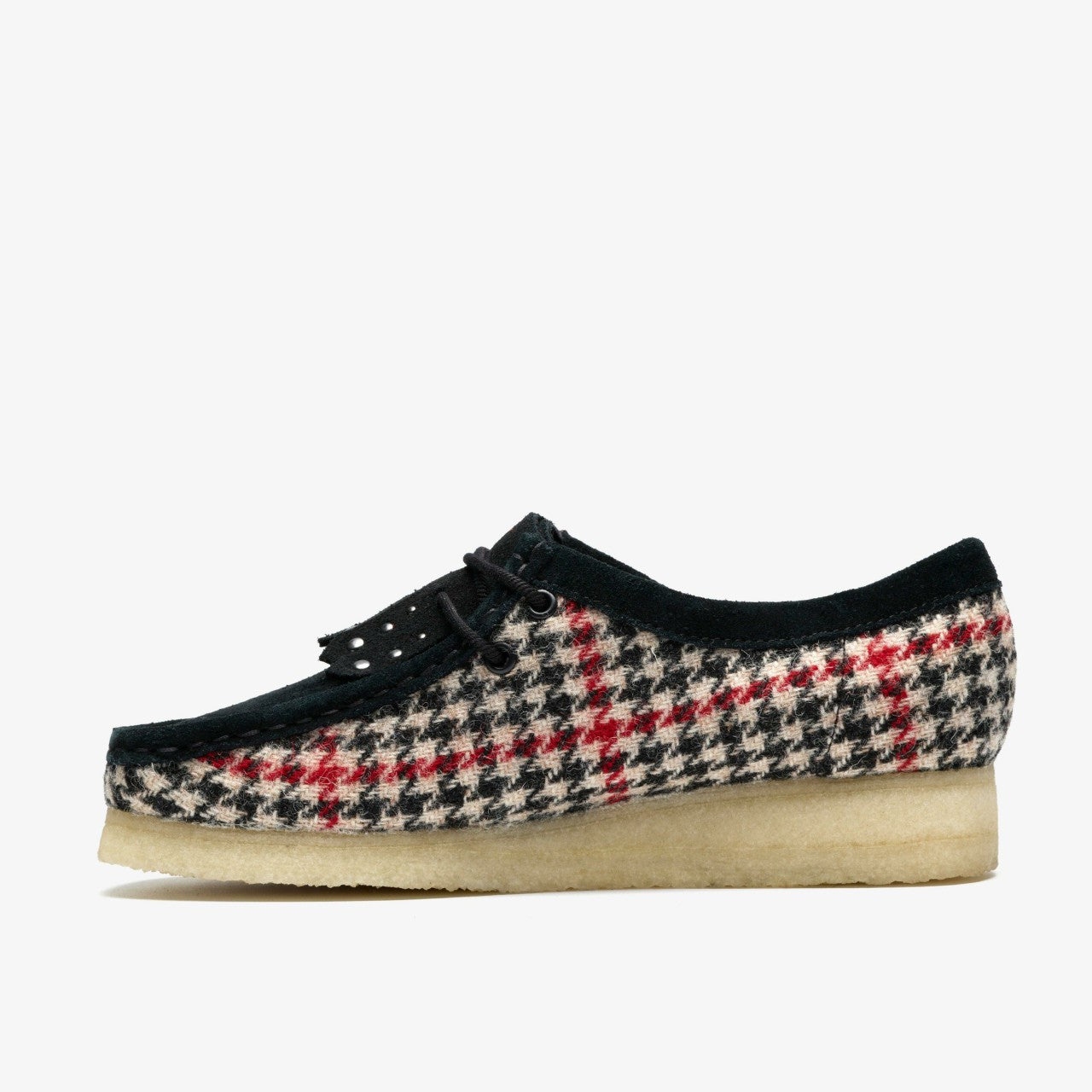 Wallabee Black Tweed Combination Clarks Women