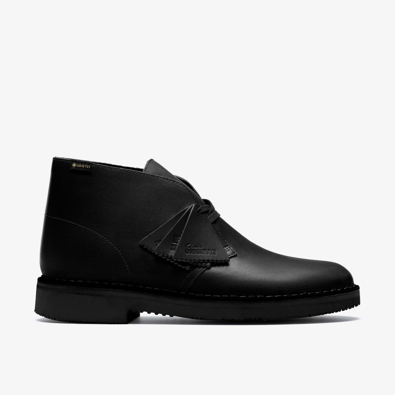 Desert Boot GORE-TEX Black Leather Clarks Men