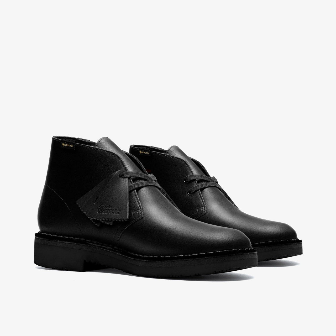 Desert Boot GORE-TEX Black Leather Clarks Men