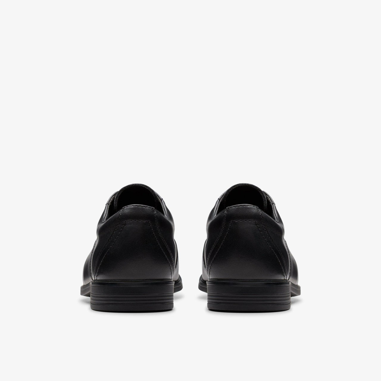 Jonwin Step Youth Black Leather Clarks Kids