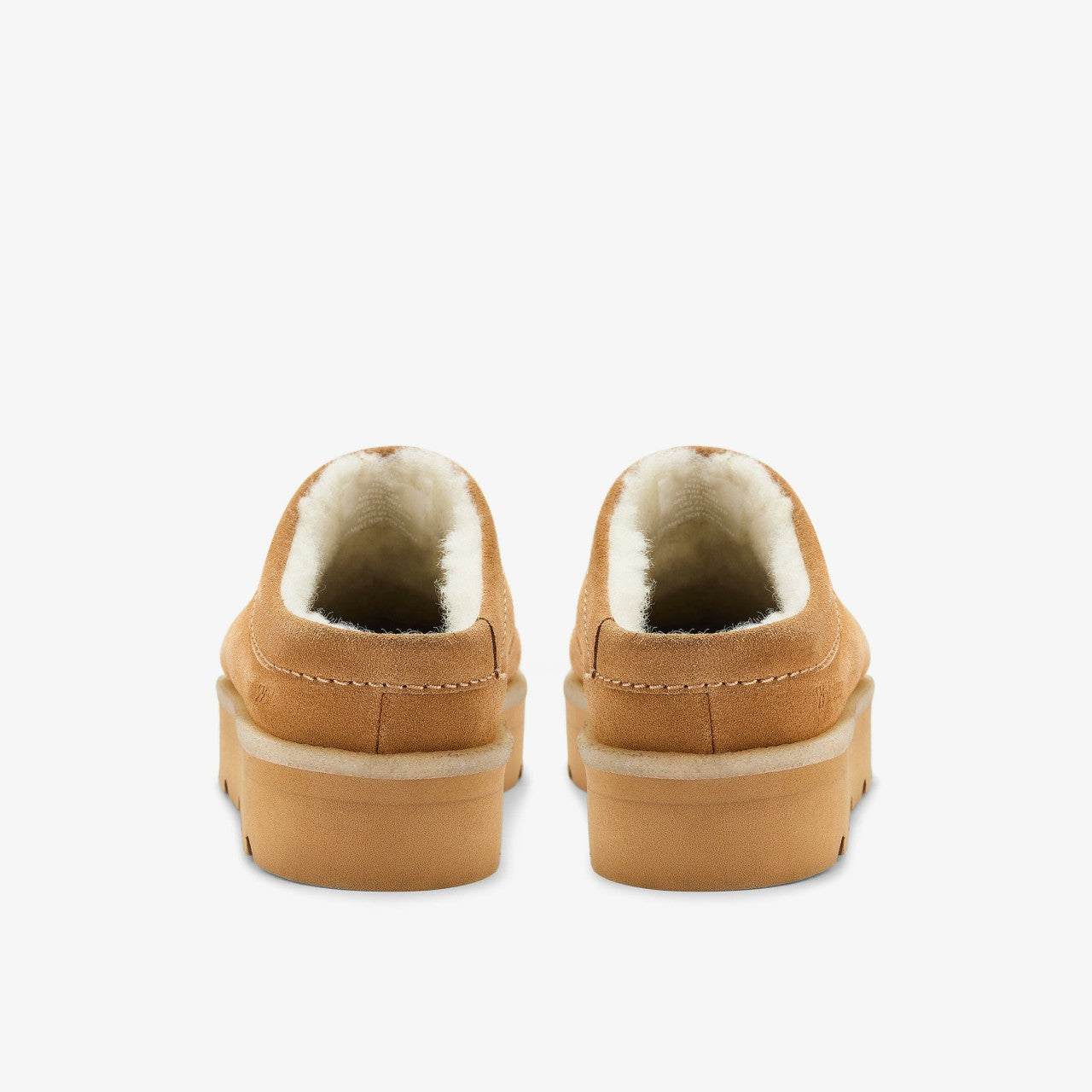 Meare Mule Caramel Warmlined Clarks Women