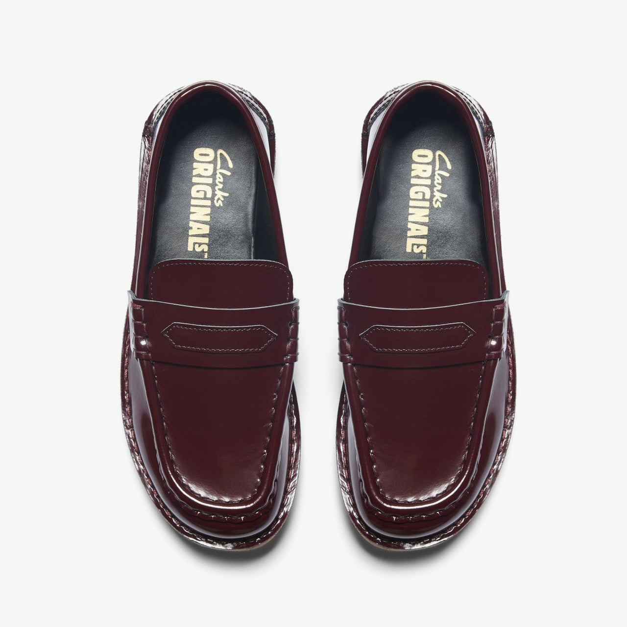 Nomad Loafer Wine Patent Clarks Women