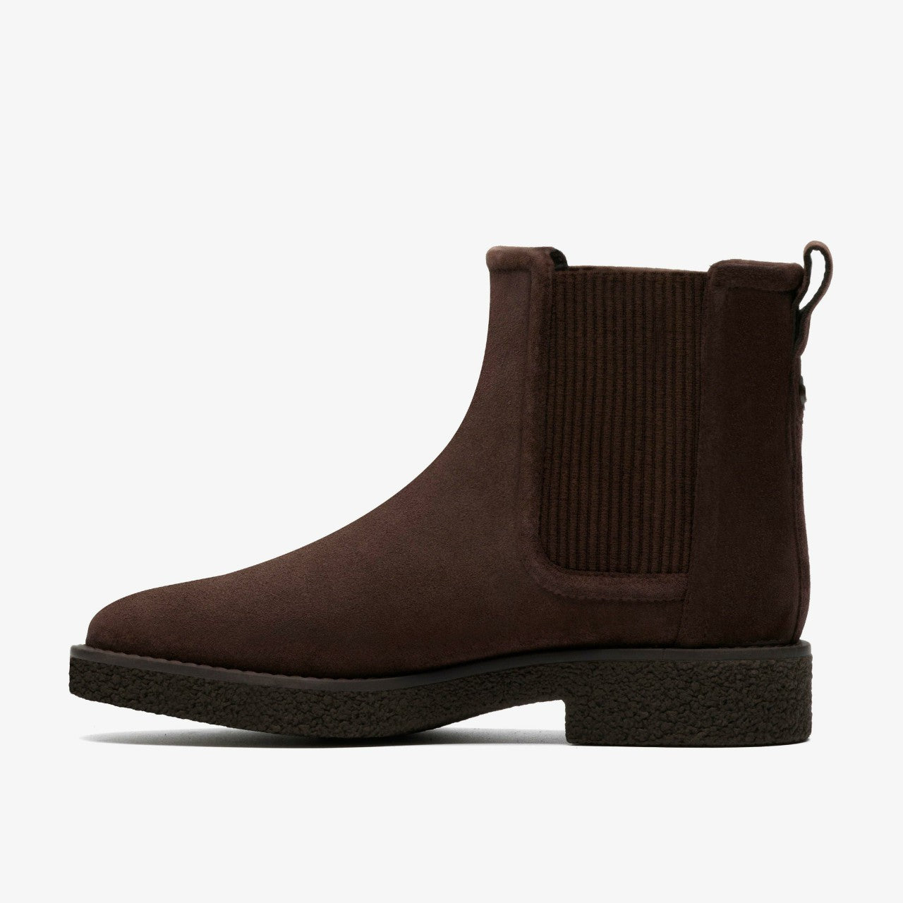 Nella Top Dark Brown Suede Clarks Women