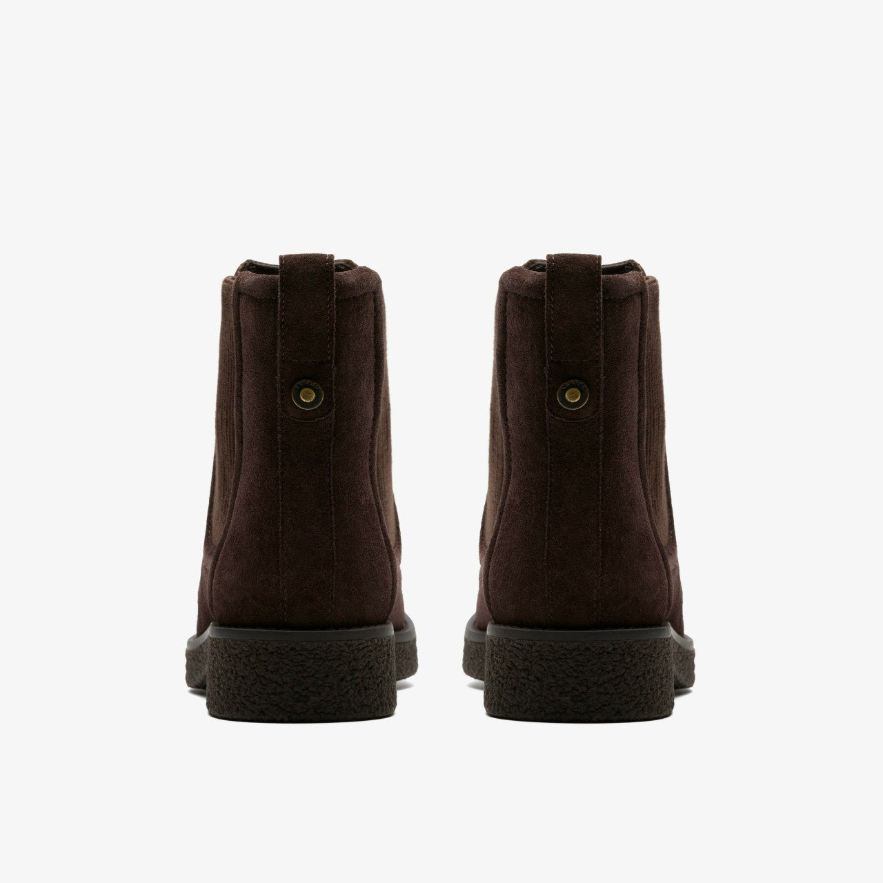 Nella Top Dark Brown Suede Clarks Women
