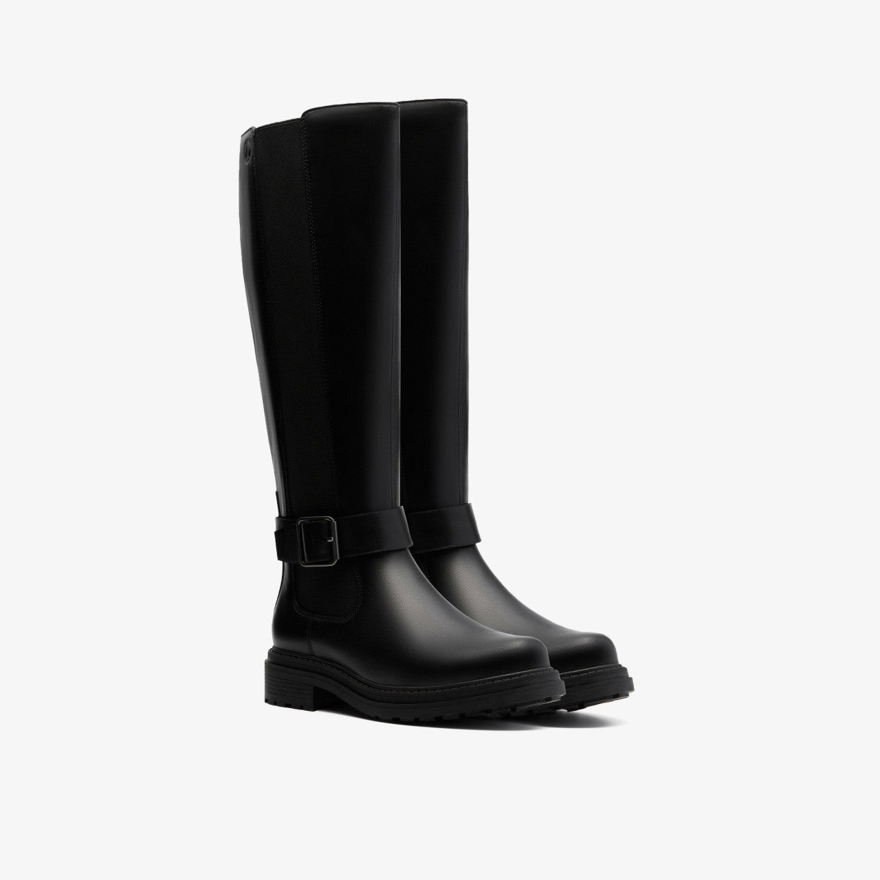 Orinoco 3 Tall Black Leather Clarks Women