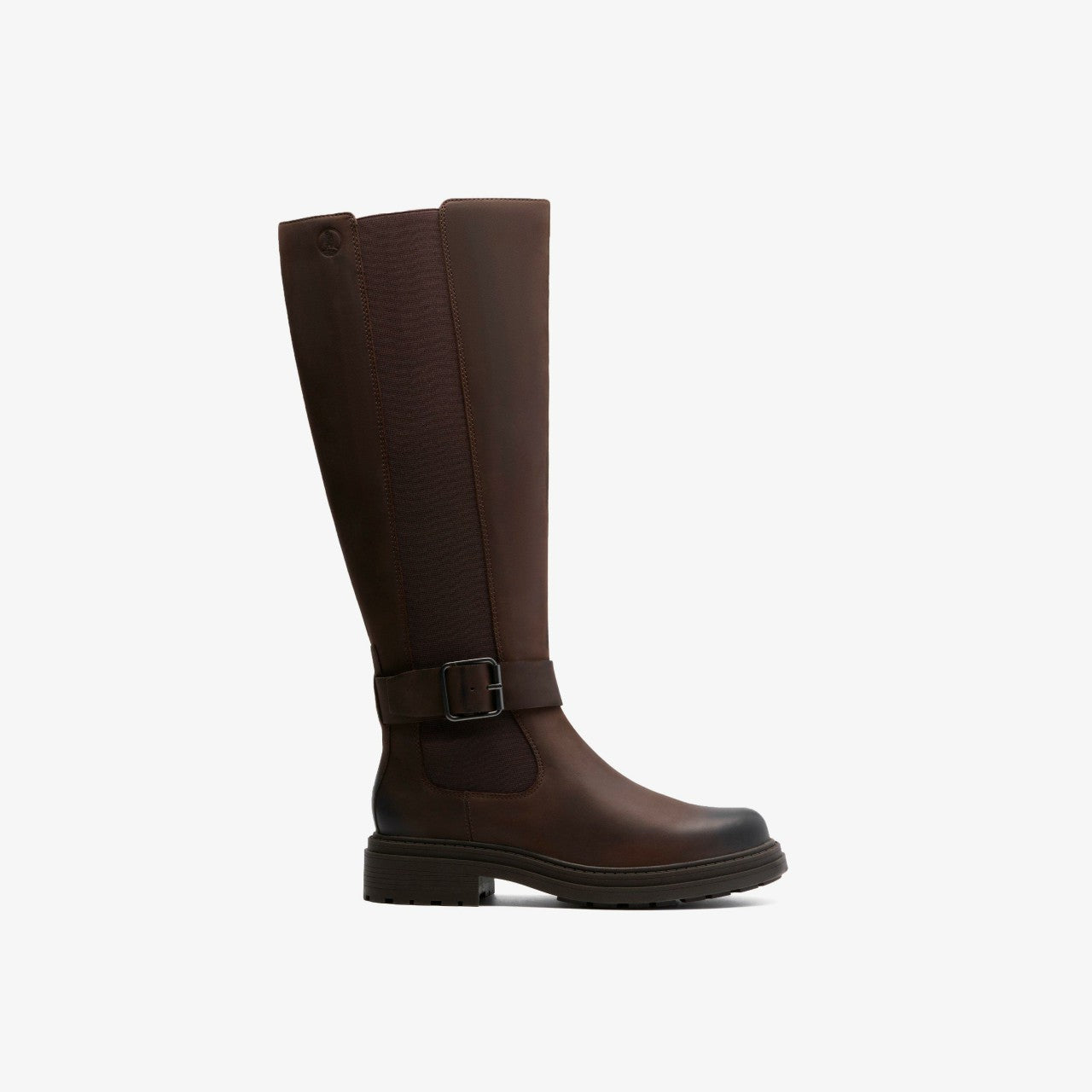 Orinoco 3 Tall Dark Brown Leather Clarks Women