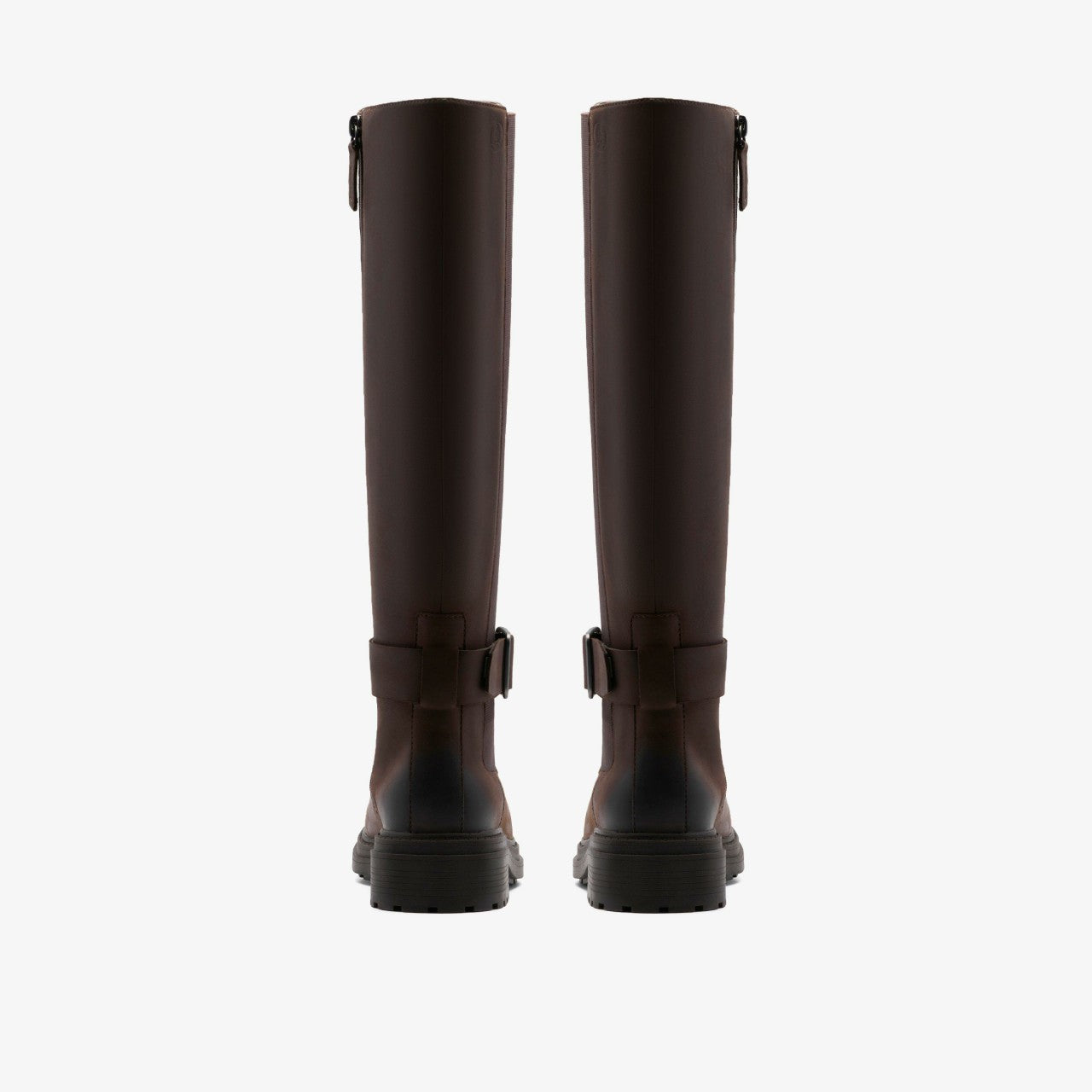 Orinoco 3 Tall Dark Brown Leather Clarks Women