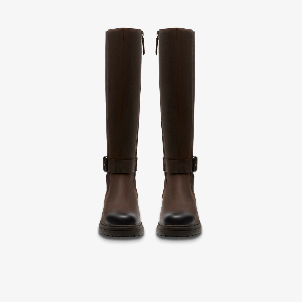 Orinoco 3 Tall Dark Brown Leather Clarks Women