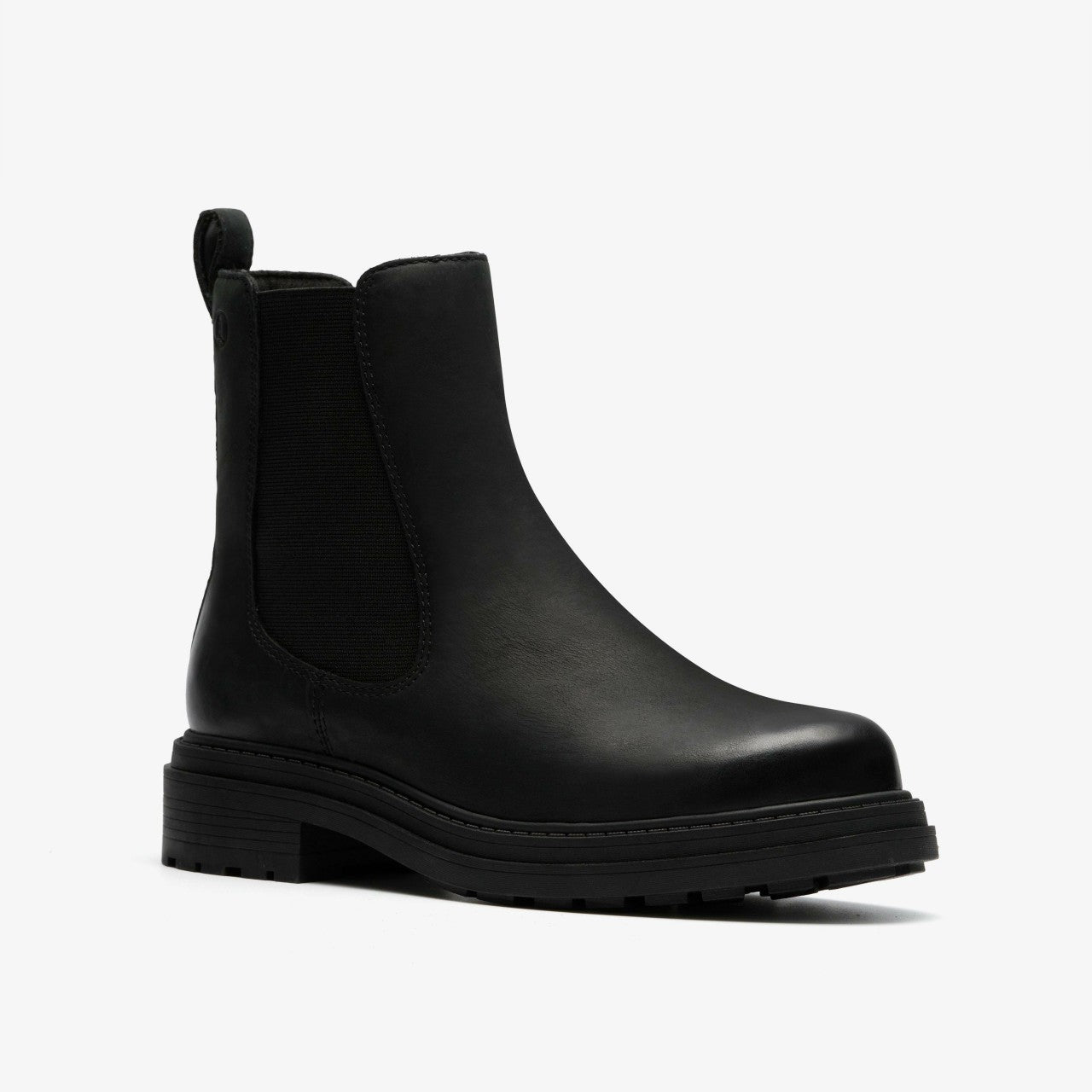 Orinoco 3 Top Black Leather Clarks Women