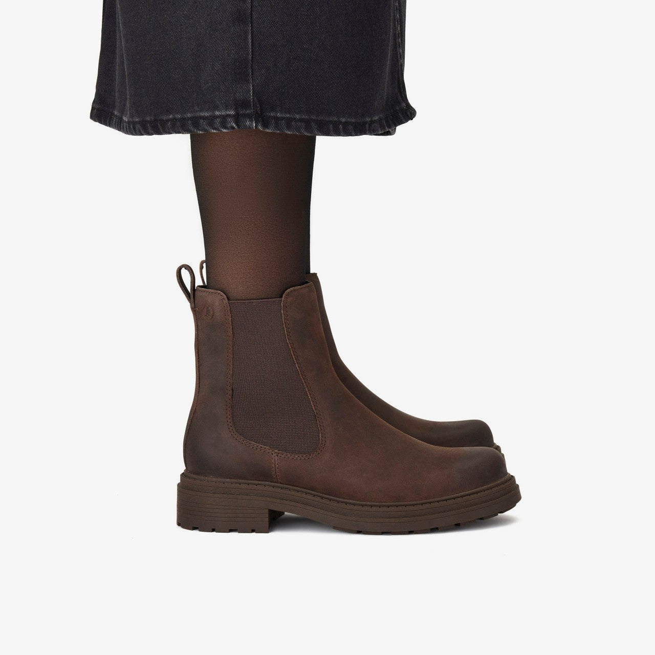 Orinoco 3 Top Dark Brown Leather Clarks Women
