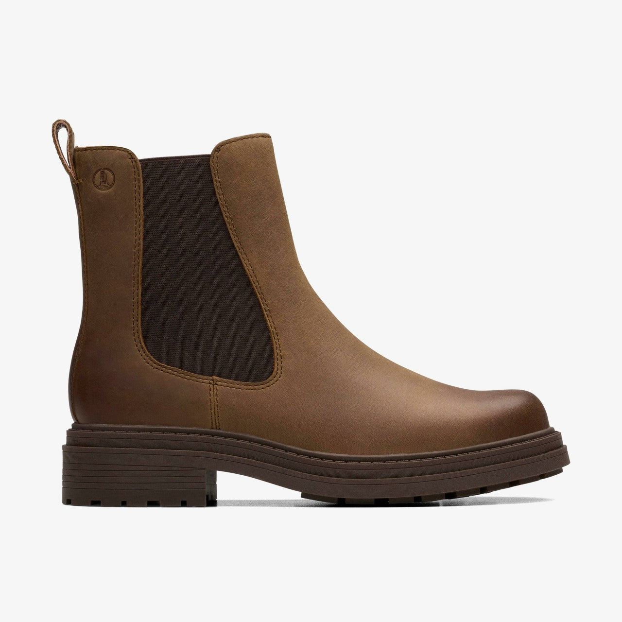 Orinoco 3 Top Walnut Leather Clarks Women