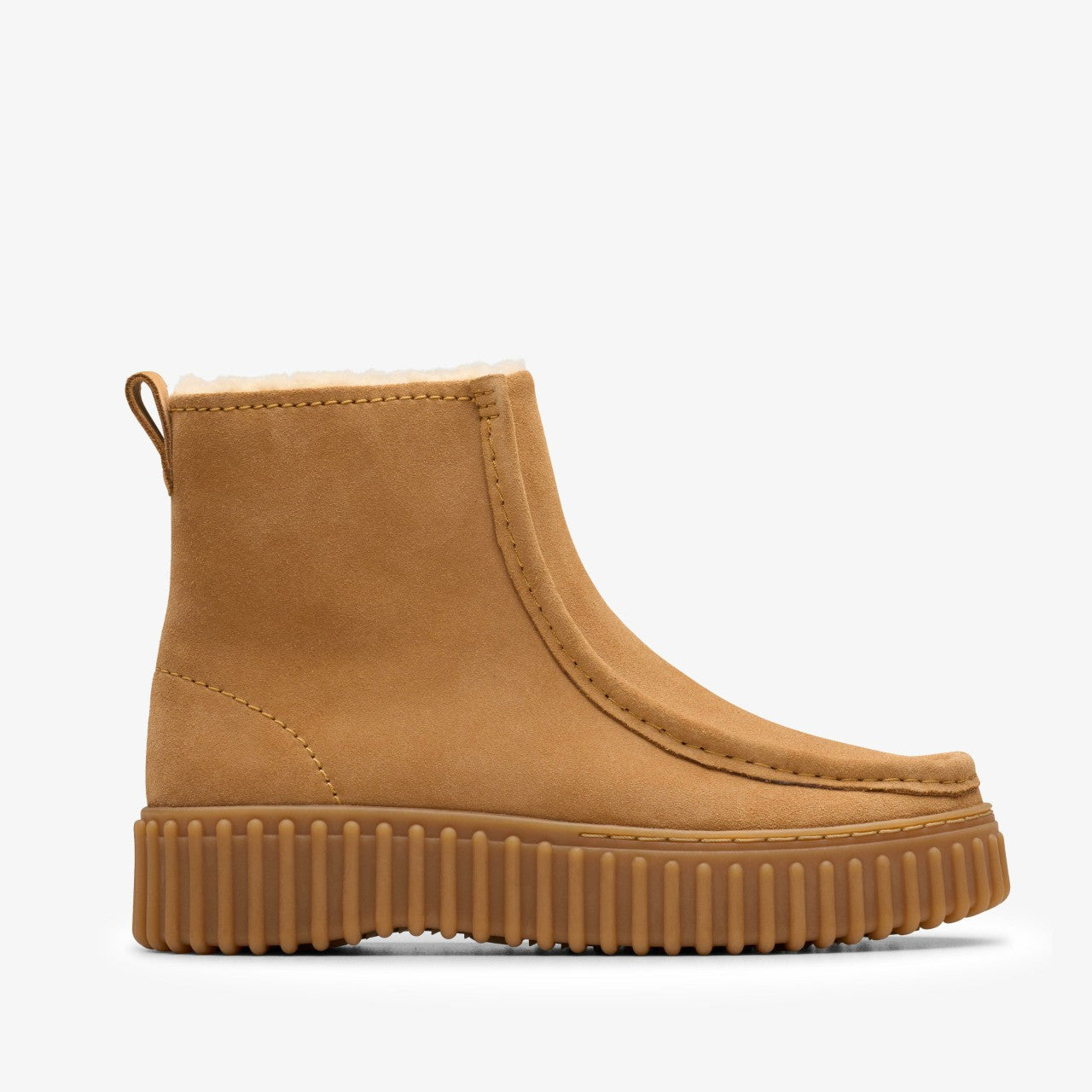 Torhill Cozy Light Tan Warmlined Clarks Women