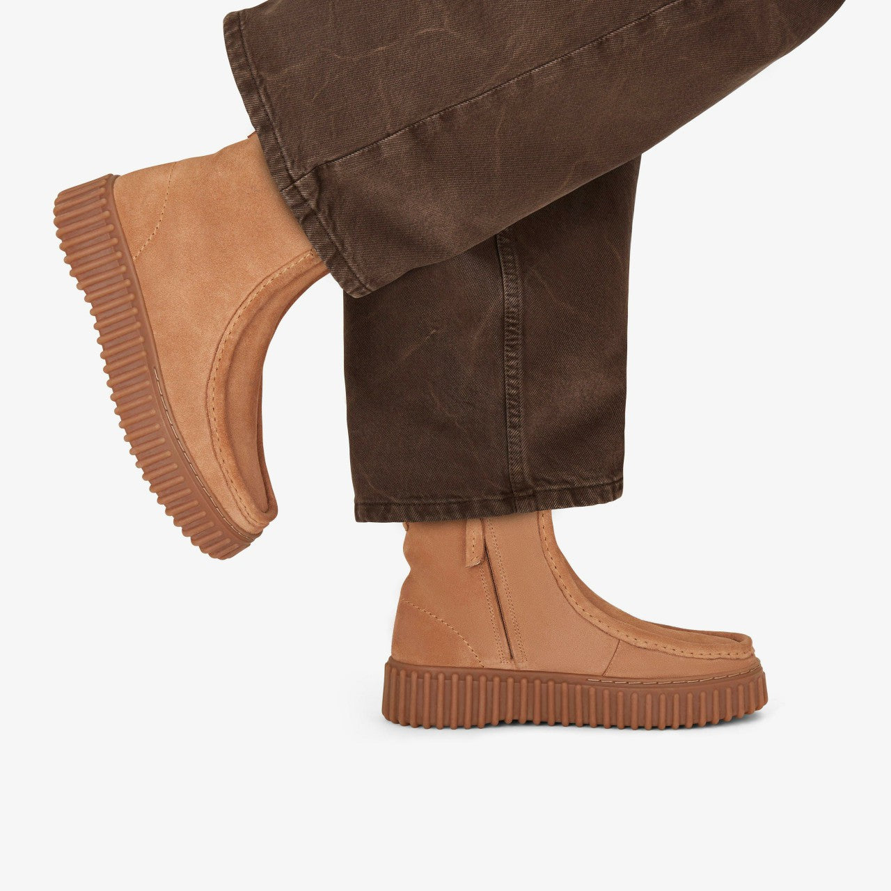 Torhill Cozy Light Tan Warmlined Clarks Women