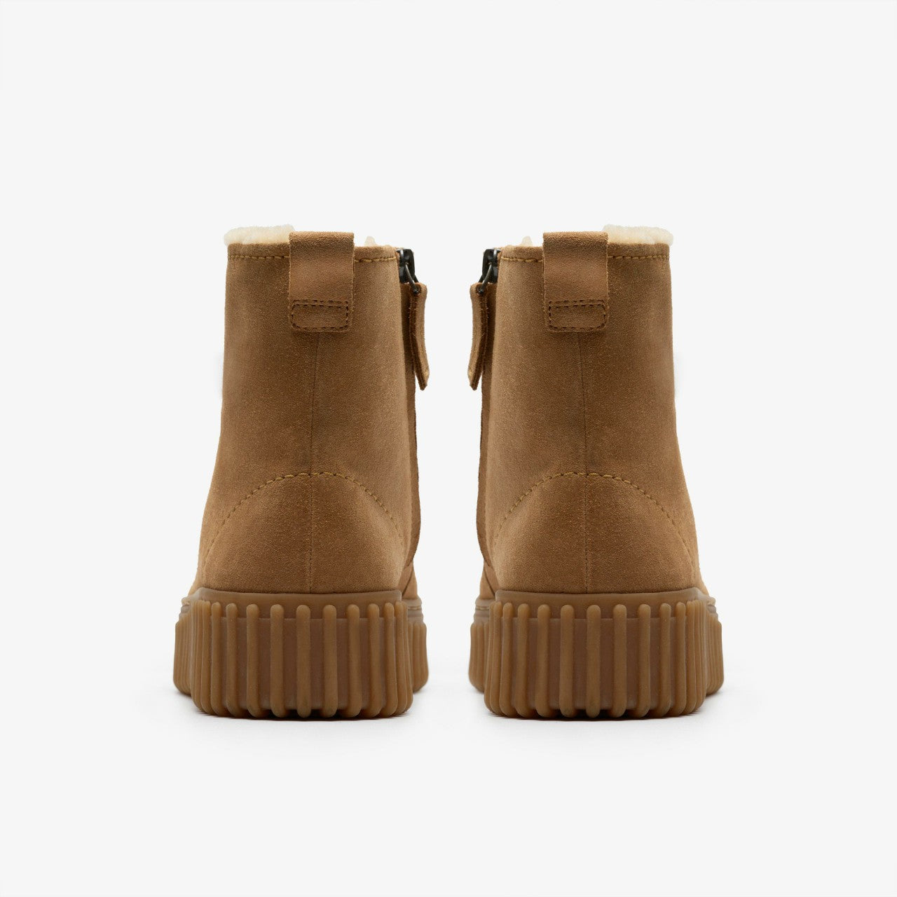 Torhill Cozy Light Tan Warmlined Clarks Women
