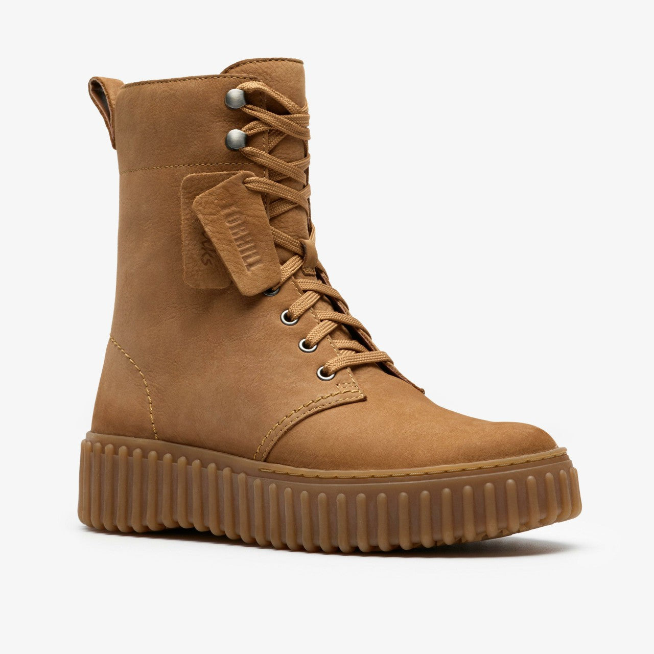 Torhill Style Light Tan Nubuck Clarks Women
