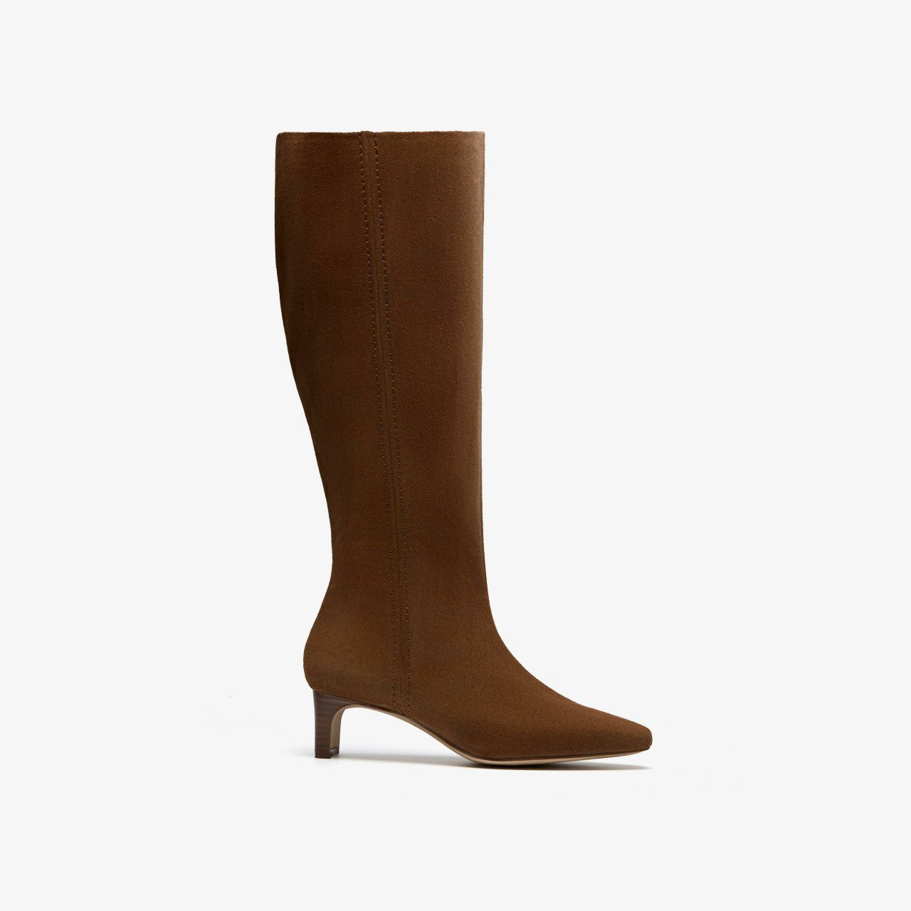 Edina Tall Walnut Suede Clarks Women