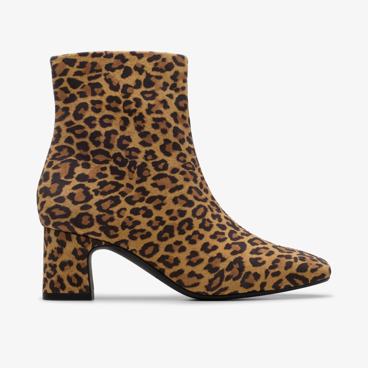 Fernie Zip Leopard Suede Clarks Women