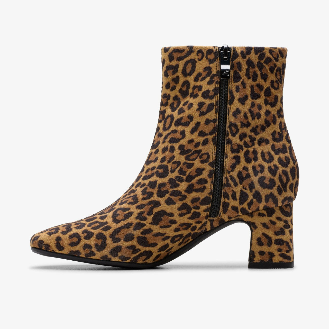 Fernie Zip Leopard Suede Clarks Women