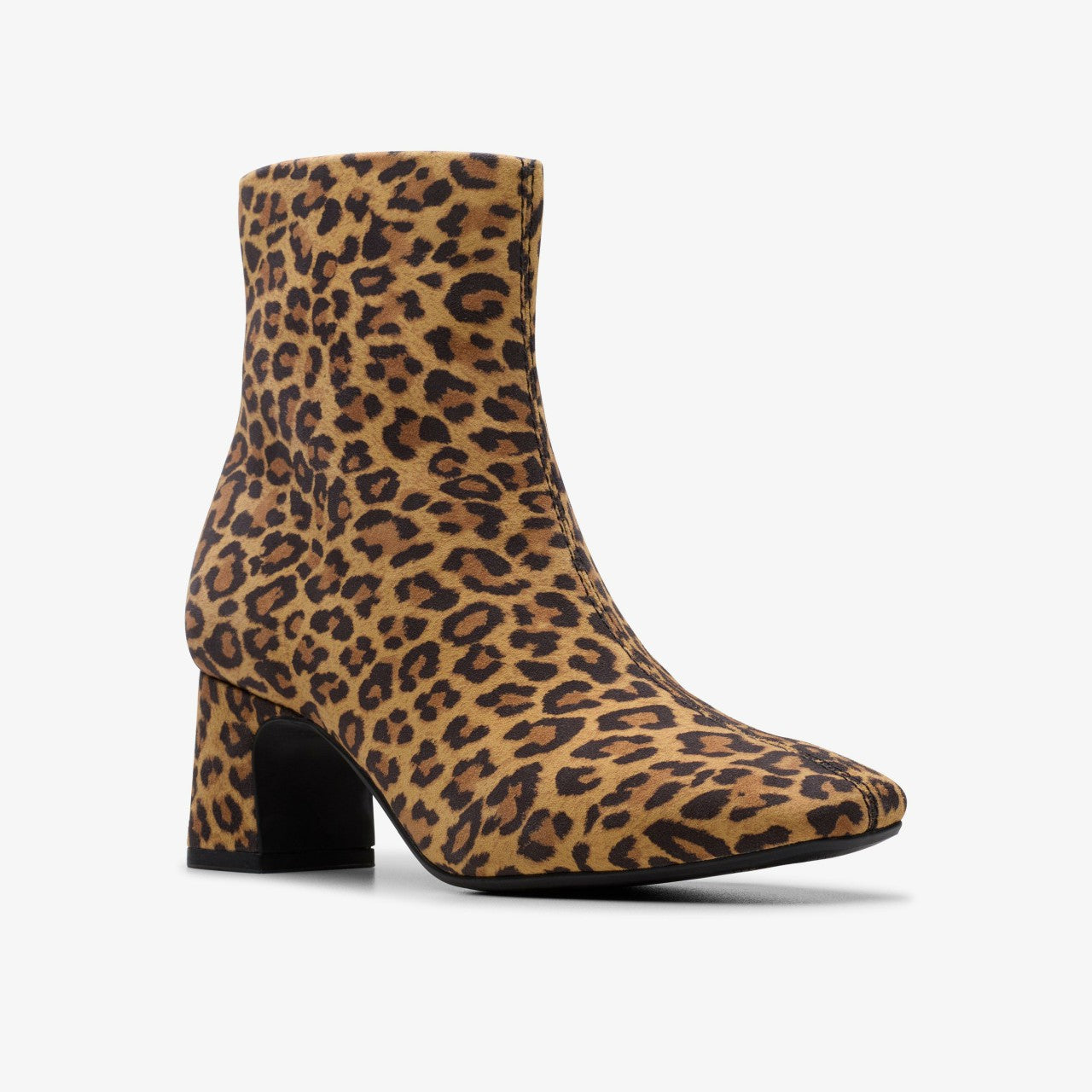 Fernie Zip Leopard Suede Clarks Women