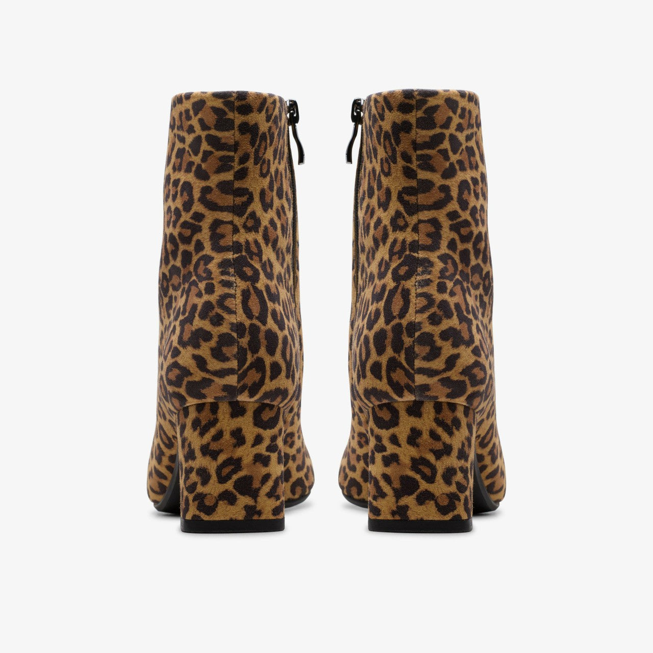 Fernie Zip Leopard Suede Clarks Women
