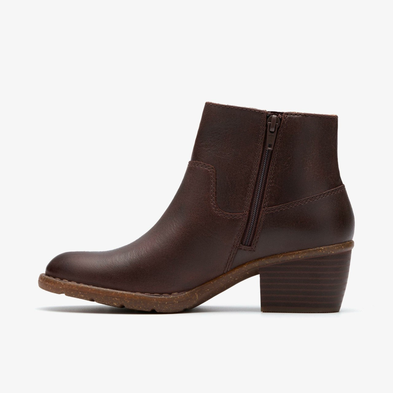 Kastela Top Brown Leather Clarks Women