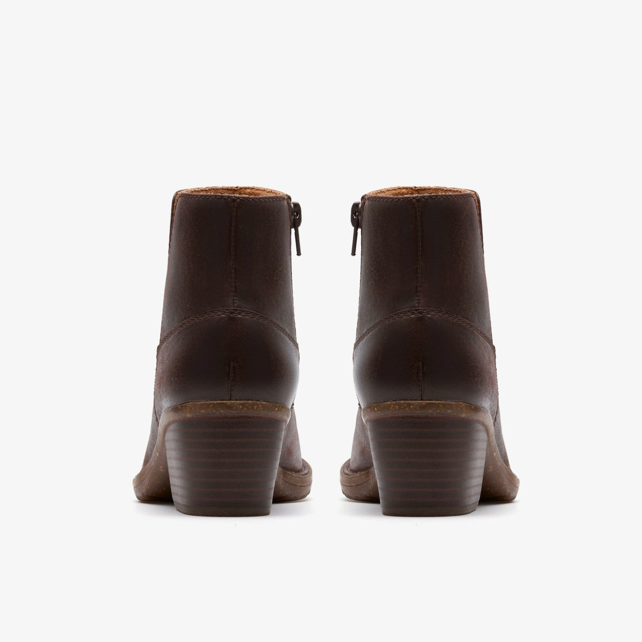 Kastela Top Brown Leather Clarks Women