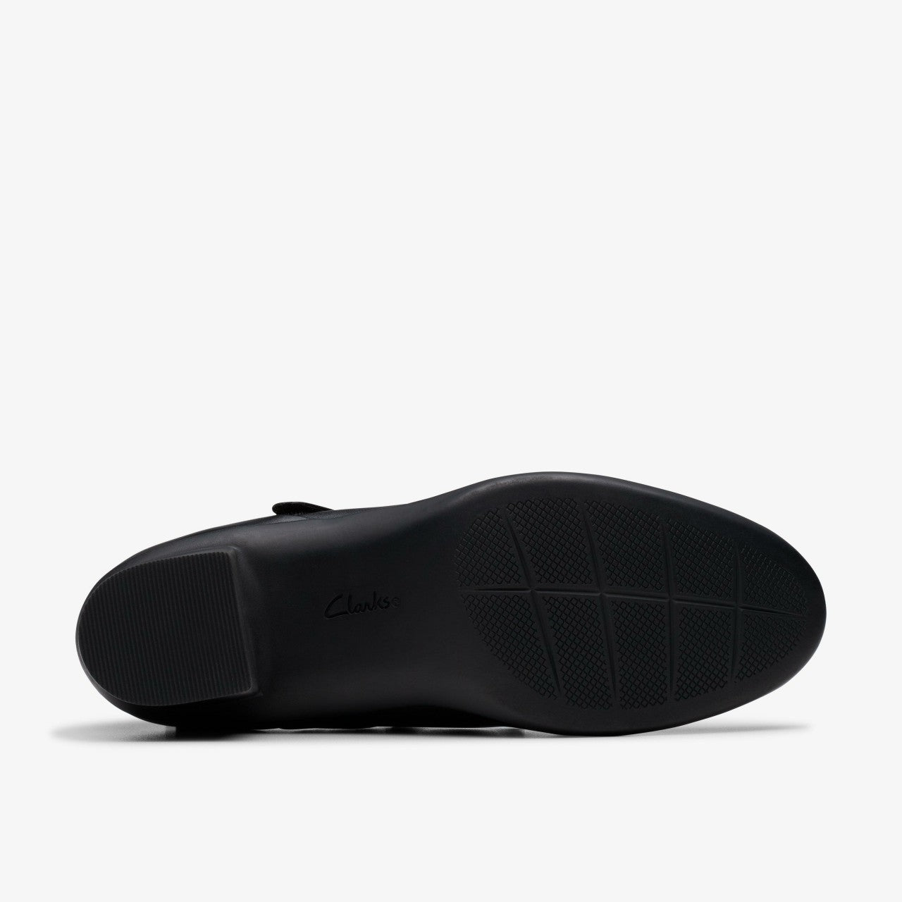 Shaya Jane Black Leather Clarks Women