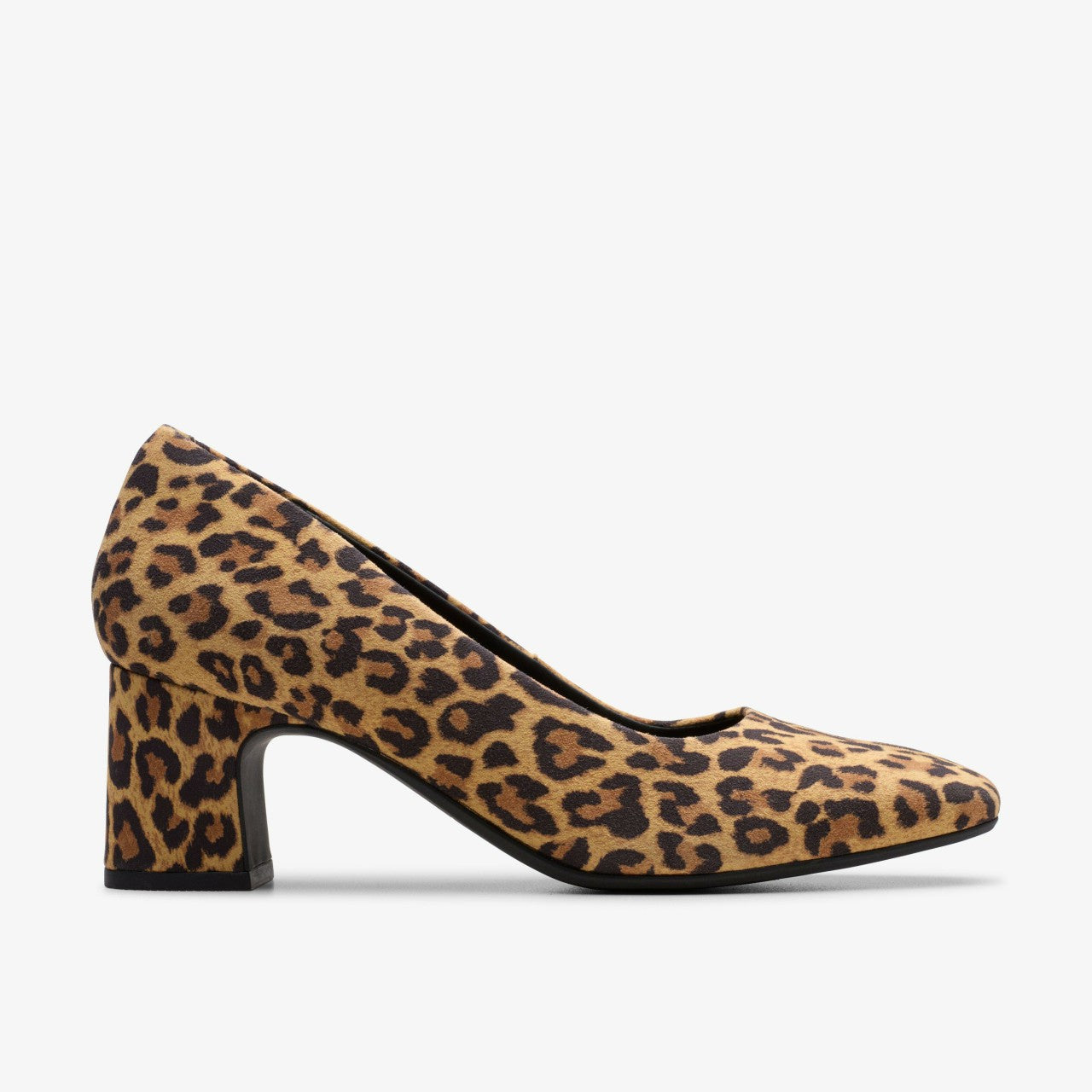 Fernie Court Leopard Suede Clarks Women