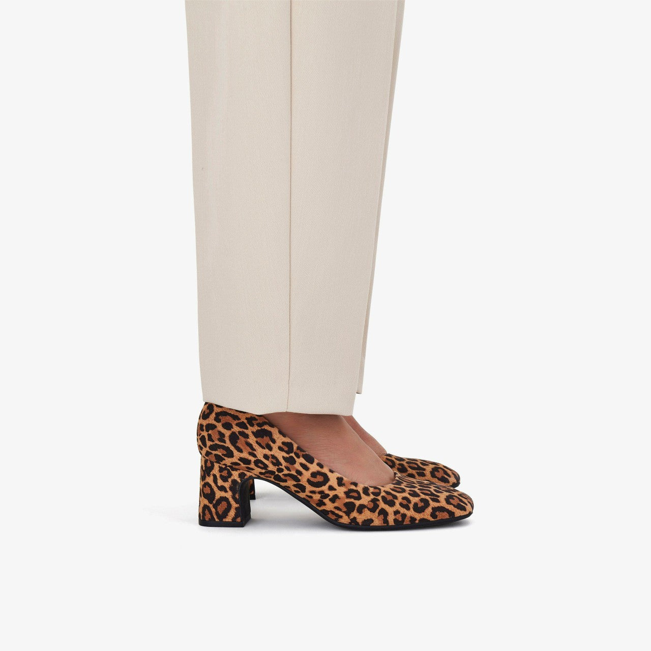 Fernie Court Leopard Suede Clarks Women