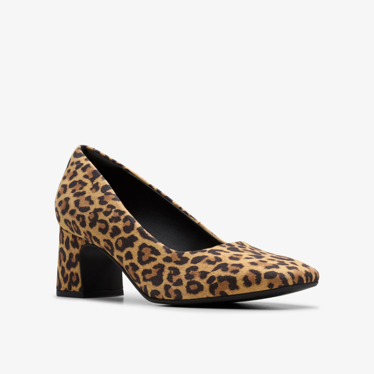 Fernie Court Leopard Suede Clarks Women