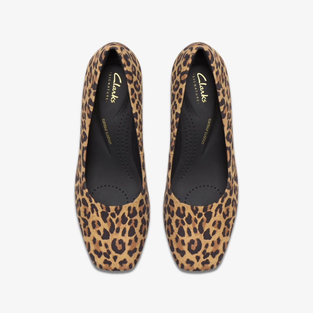 Fernie Court Leopard Suede Clarks Women