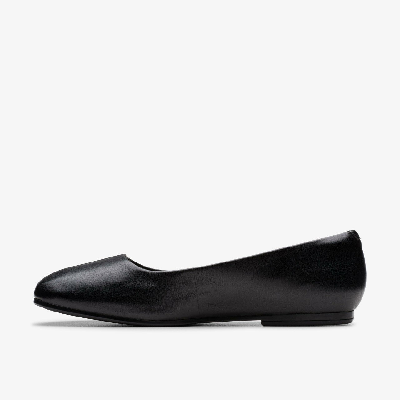 Livia Lily Black Leather Clarks Women