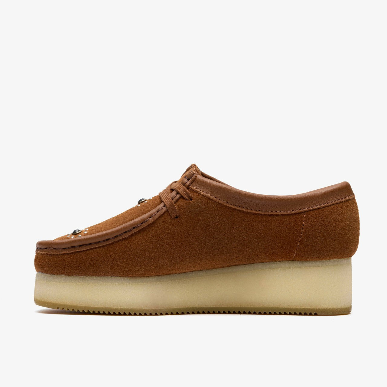 Wallacraft Bee Brown/Orange Suede Clarks Women