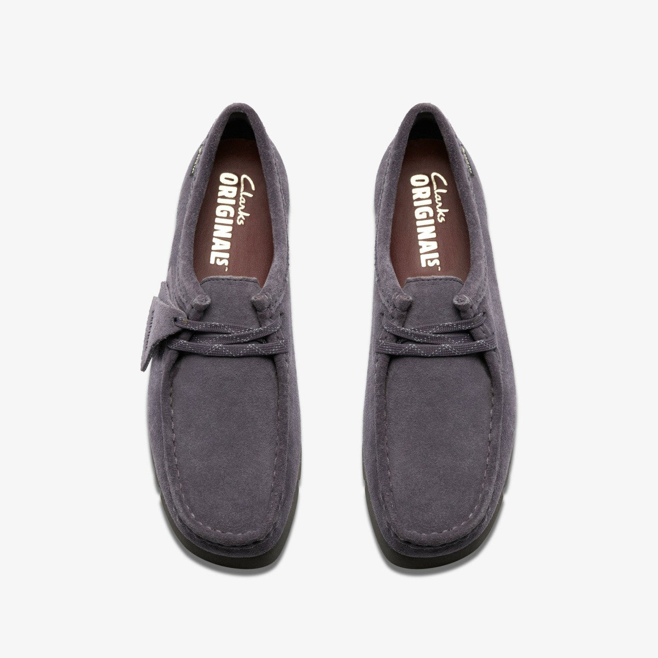 Wallabee GORE-TEX Purple Grey Suede Clarks Women