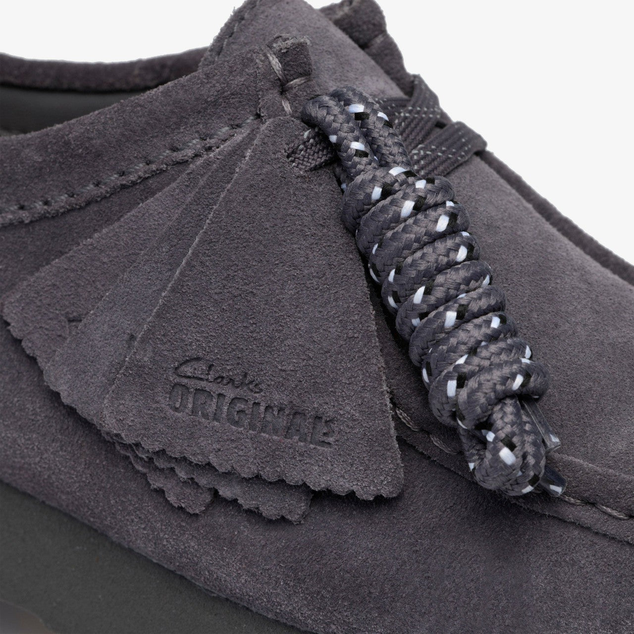 Wallabee GORE-TEX Purple Grey Suede Clarks Women